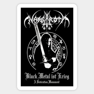 Nargaroth Black Metal ist Krieg Magnet
